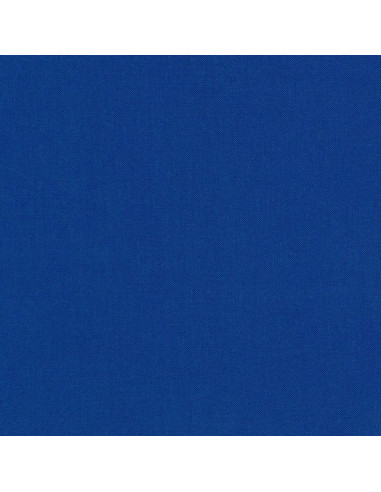 Tissu coton uni patchwork Kona - Marine
