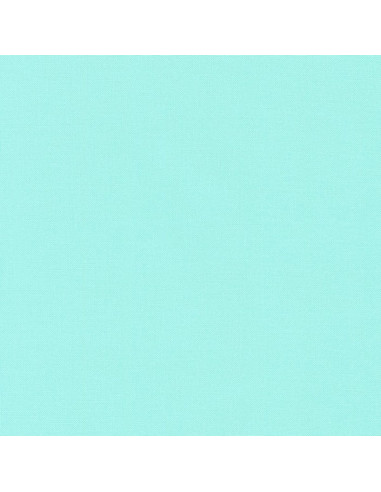 Tissu coton uni patchwork Kona - Aqua