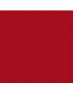 Tissu coton uni patchwork Kona - Ruby