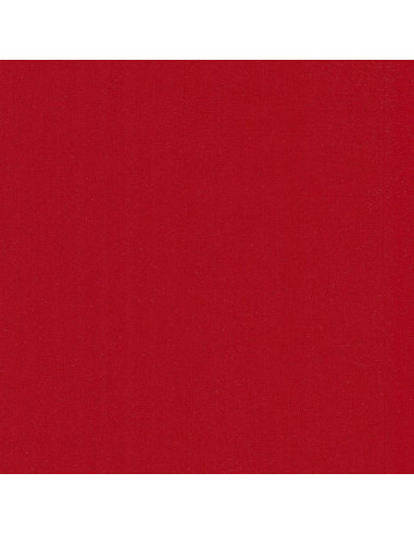 Tissu coton uni patchwork Kona - Ruby