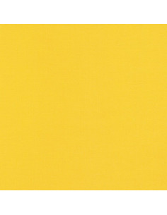 Tissu coton uni patchwork Kona - Canary