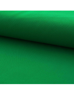 Toile de coton canvas demi-natté - Vert herbe