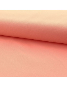 Toile de coton canvas demi-natté - Saumon