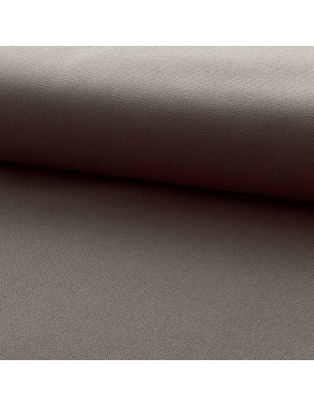Toile de coton canvas demi-natté - Taupe