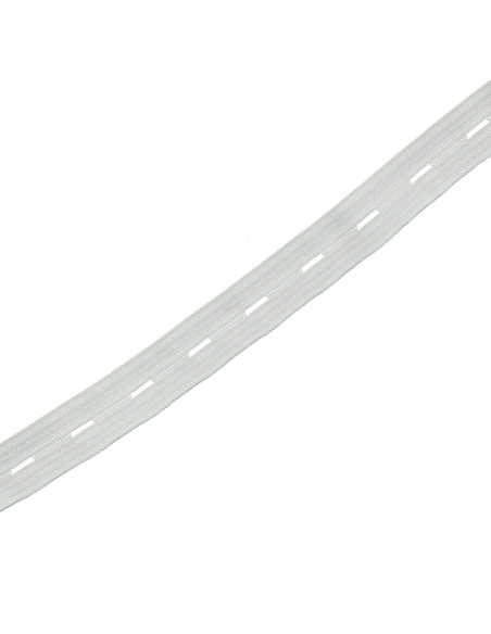 Élastique à boutonnière pour enfant - Blanc