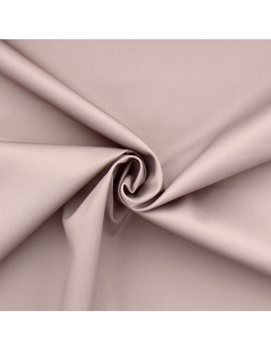 Tissu gabardine polycoton - Taupe