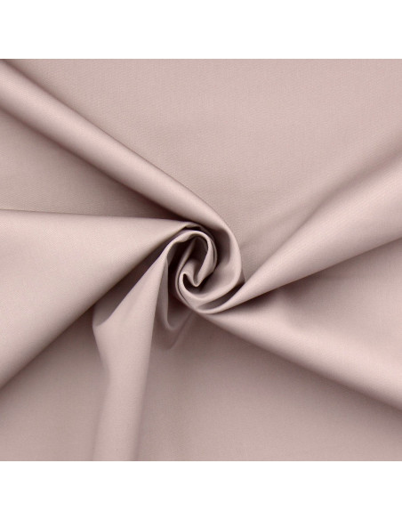 Tissu gabardine polycoton - Taupe