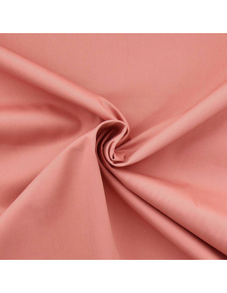 Tissu gabardine polycoton - Vieux rose