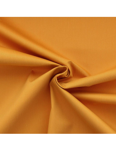 Tissu gabardine polycoton - Ocre