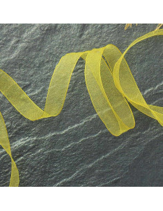 Ruban organza - Jaune