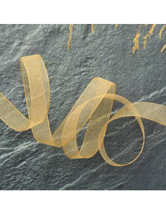 Ruban organza - Beige