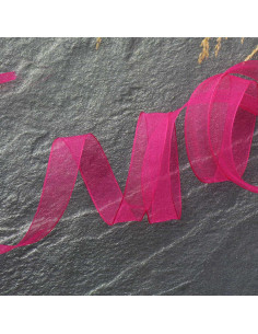 Ruban organza - Fuchsia