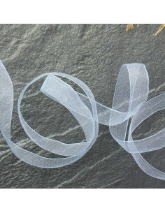 Ruban organza - Bleu ciel