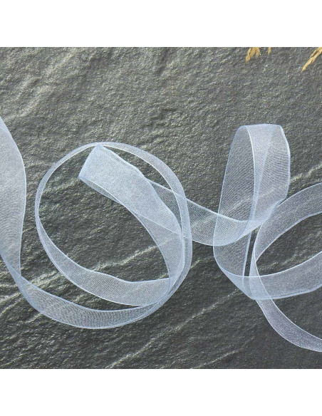 Ruban organza - Bleu ciel
