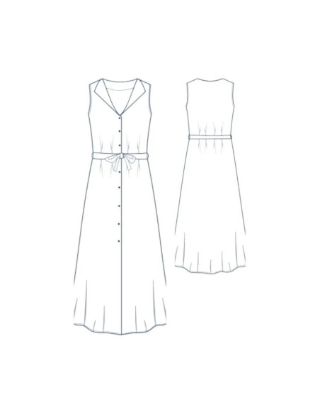 Patron de robe - Gigi - Lise Tailor