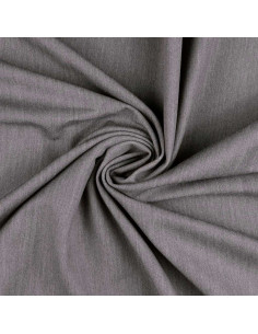 Tissu gabardine souple - Gris