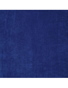Tissu velours côtelé - Bleu roi 2