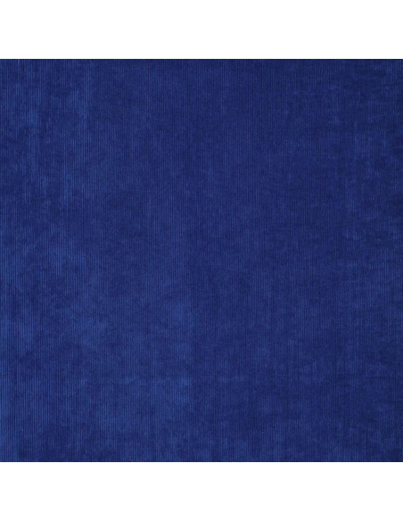 Tissu velours côtelé - Bleu roi