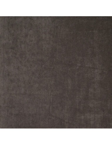 Tissu velours côtelé - Gris foncé