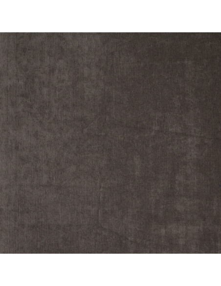Tissu velours côtelé - Gris foncé