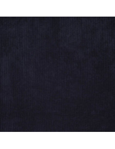 Tissu velours côtelé - Bleu marine 2