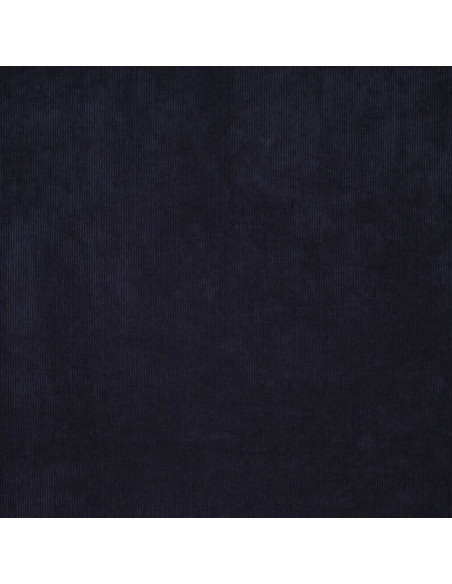 Tissu velours côtelé - Bleu marine