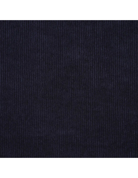Tissu velours côtelé - Bleu marine
