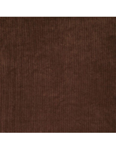 Tissu velours côtelé - Marron 2