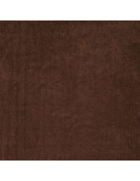 Tissu velours côtelé - Marron