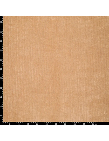 Tissu velours côtelé - Beige