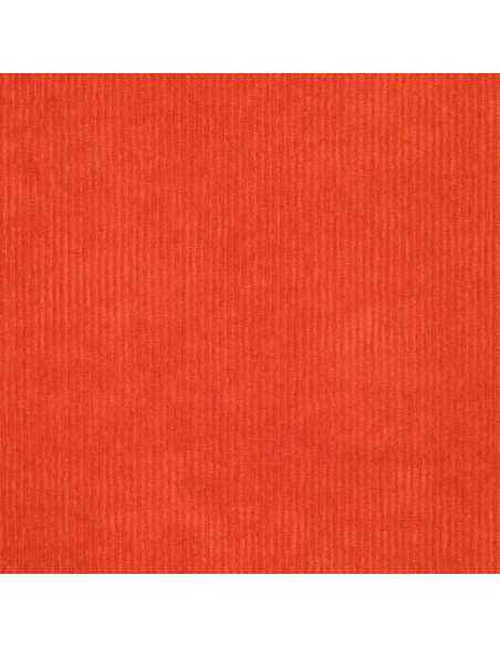 Tissu velours côtelé - Orange