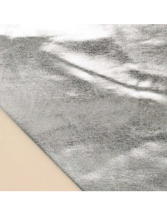 Tissu lamé stretch - Argent 2