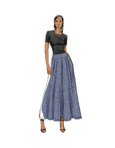 Patron de jupe - Vogue 9090 2