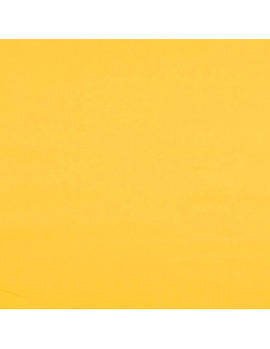 Tissu coton cretonne uni - Jaune