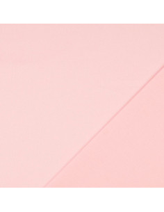 Tissu coton cretonne uni - Rose clair 2