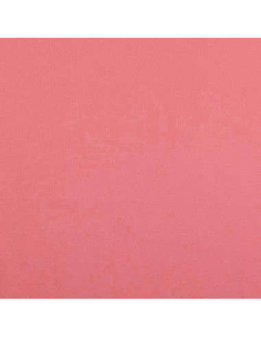 Tissu coton cretonne uni - Corail