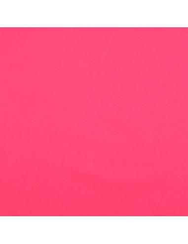 Tissu coton cretonne uni - Fuchsia