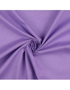 Tissu coton cretonne uni - Parme