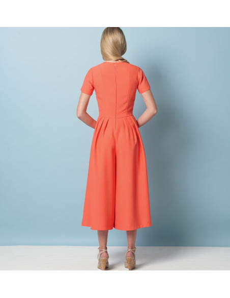 Patron de robe et combinaison - Vogue 9075