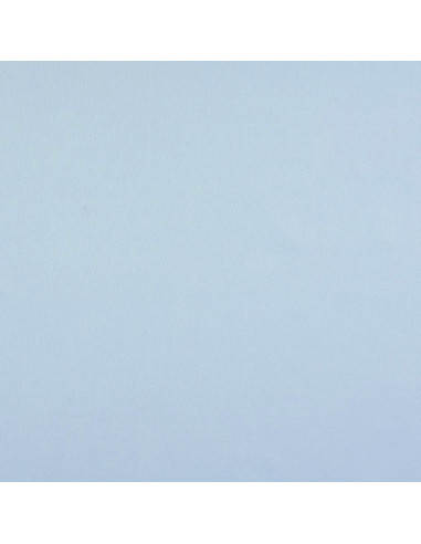 Tissu coton cretonne uni - Bleu ciel
