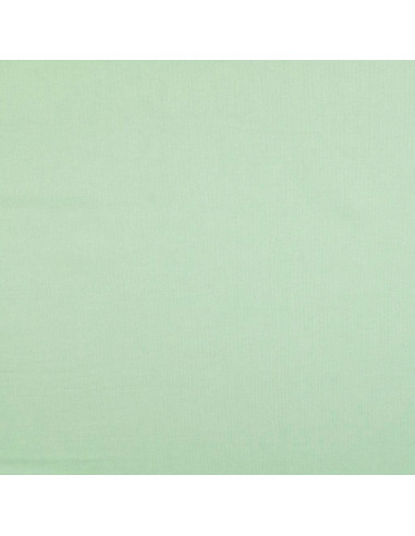 Tissu coton cretonne uni - Vert menthe
