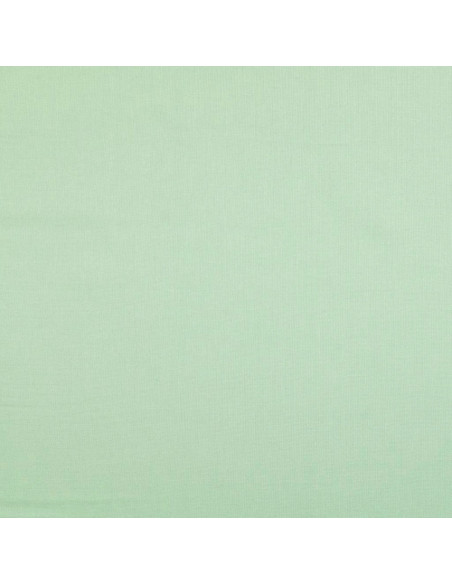 Tissu coton cretonne uni - Vert menthe