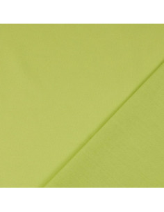 Tissu coton cretonne uni - Vert prairie 2