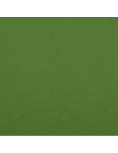 Tissu coton cretonne uni - Vert olive