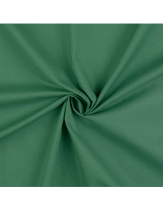 Tissu coton cretonne uni - Vert asperge