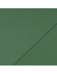 Tissu coton cretonne uni - Vert asperge 2