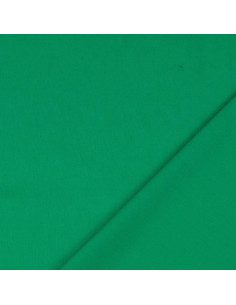 Tissu coton cretonne uni - Vert 2