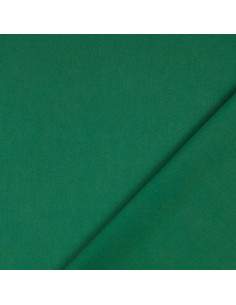 Tissu coton cretonne uni - Vert sapin 2