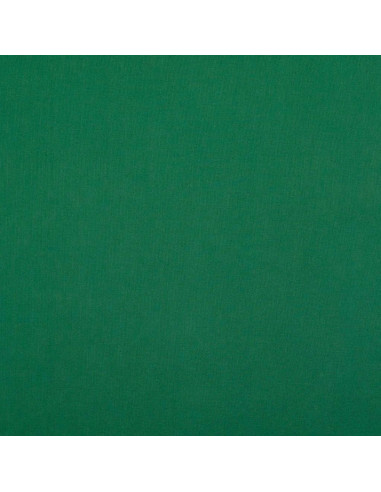 Tissu coton cretonne uni - Vert sapin
