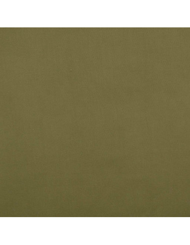 Tissu coton cretonne uni - Vert militaire